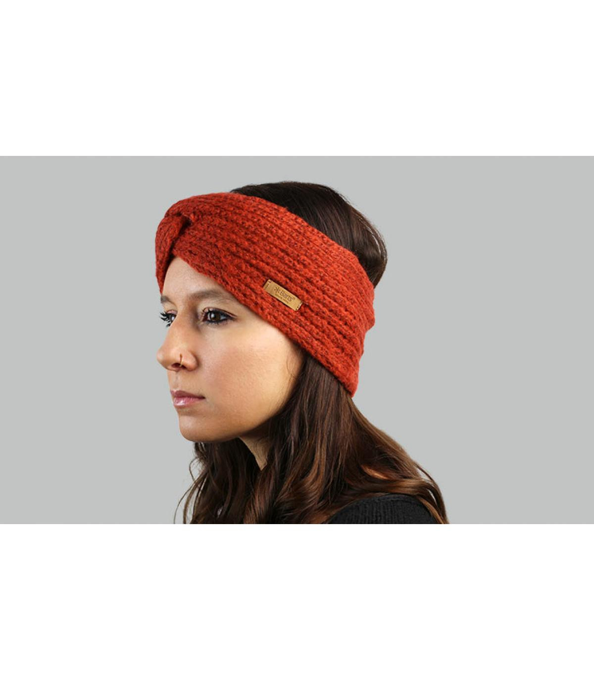 bandeau orange Barts Desire Headband rust